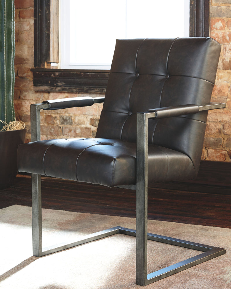 Starmore - Black - Home Office Desk Chair (Set of 2).