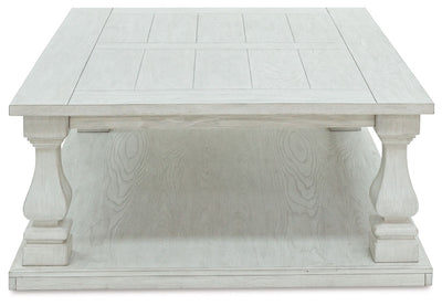 Arlendyne - Antique White - Rectangular Cocktail Table.