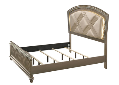 Cristal - Upholstered Bed - Grand Furniture GA