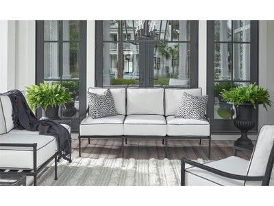 Coastal Living Outdoor - Seneca Sofa - Pearl Silver.