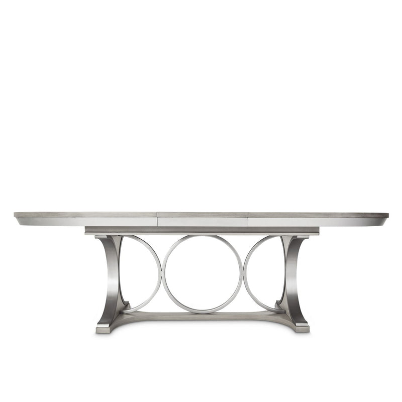 Eclipse - Oval Dining Table - Moonlight Gray.