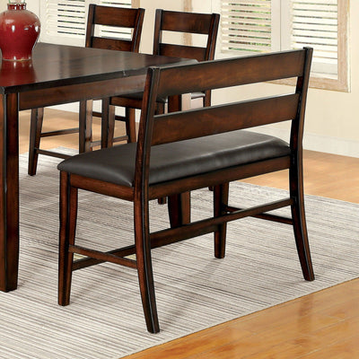 Dickinson - Counter Height Bench - Dark Cherry - Grand Furniture GA