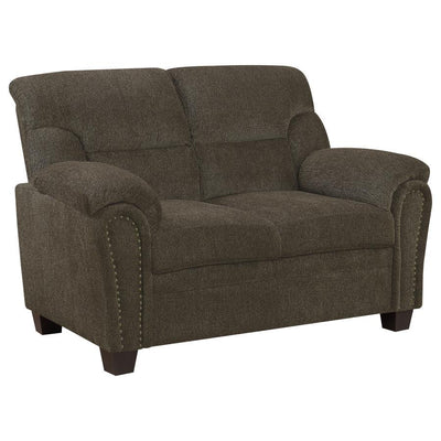 Clemintine - Upholstered Loveseat with Nailhead Trim - Grand Furniture GA