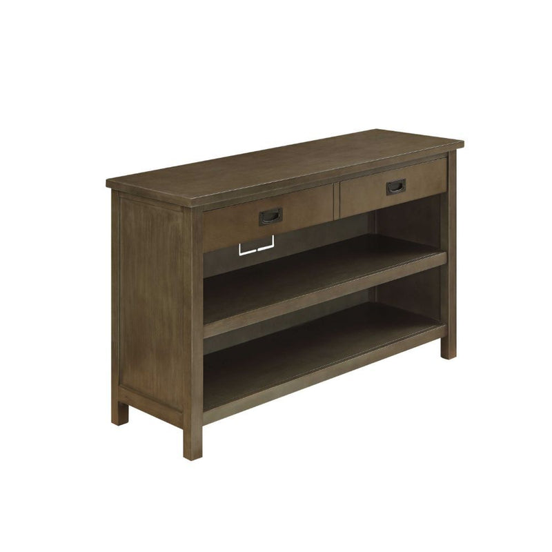 Asteris - Accent Table - Gray Oak - Grand Furniture GA