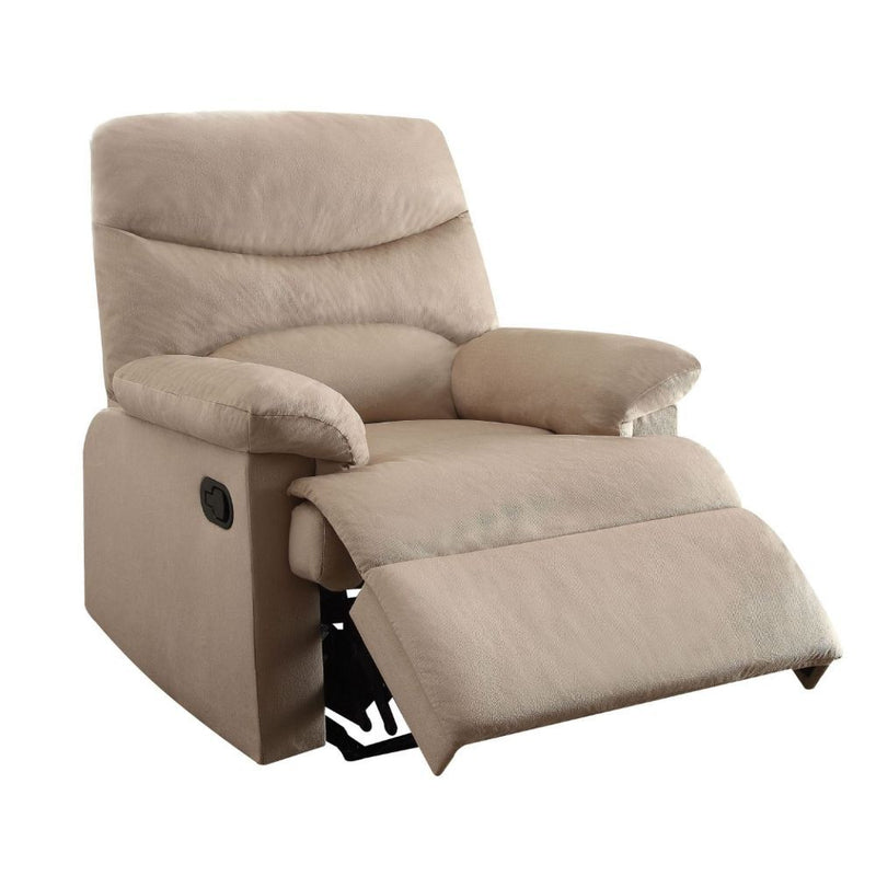 Arcadia - Recliner (Motion) - Beige - Grand Furniture GA