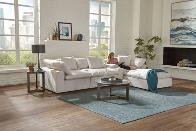 Posh Modular Sectional - Armless - Porcelain - 38"