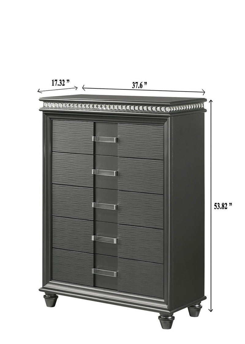 Adira - Chest - Gray - Grand Furniture GA