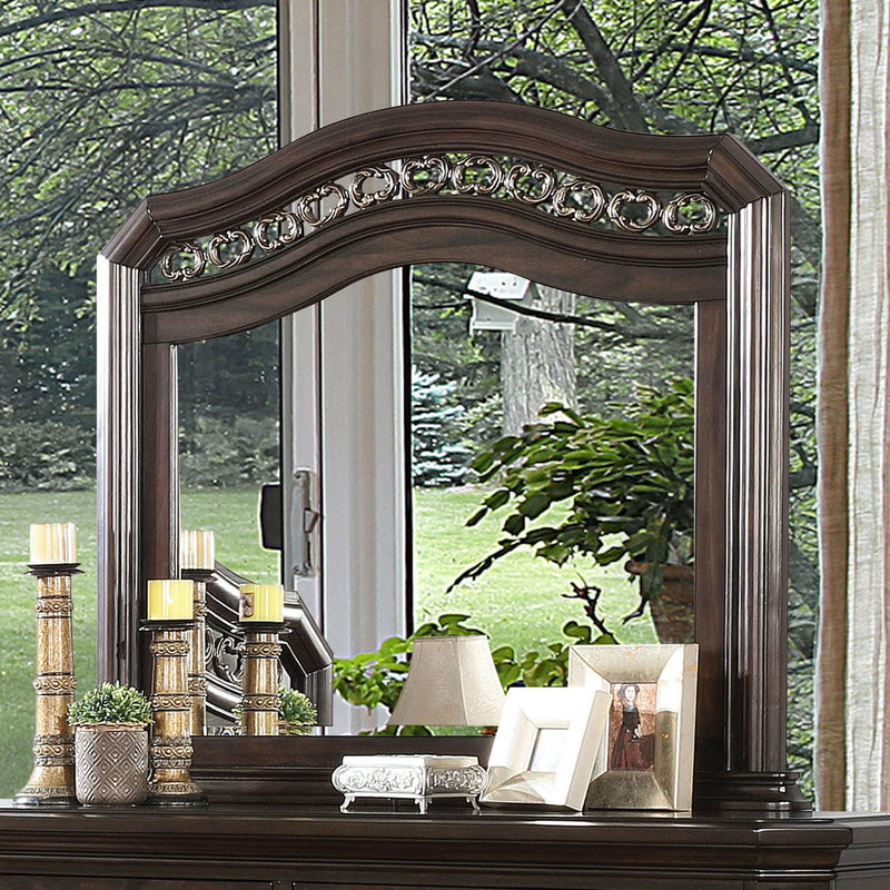 Calliope - Mirror - Espresso - Grand Furniture GA