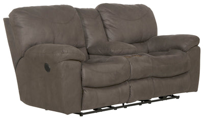 Trent - Reclining Console Loveseat