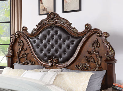 Esparanza - King Bed - Brown Cherry