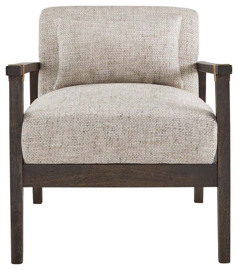 Balintmore - Cement - Accent Chair.