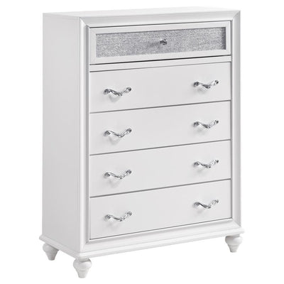 Barzini - 5-drawer Chest - Accent Chests - Grand Furniture GA