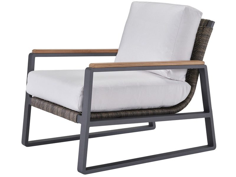 Coastal Living Outdoor - San Clemente Lounge Chair  - Black.