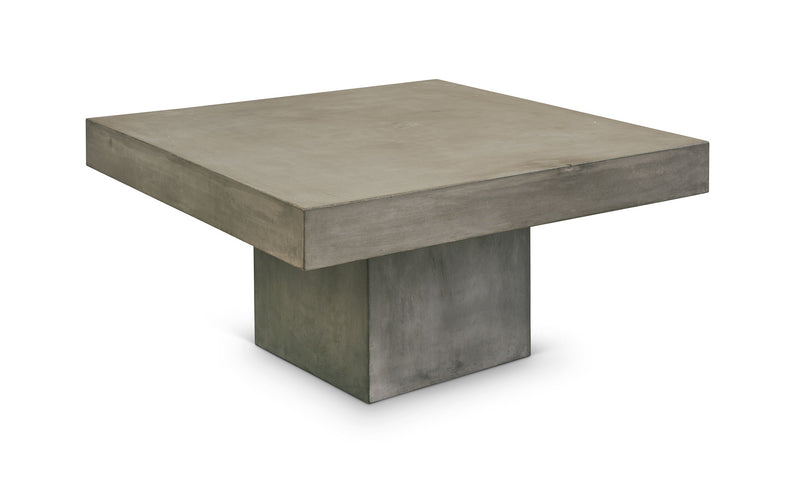 Clemente - Squareuare Cocktail Table - Gray