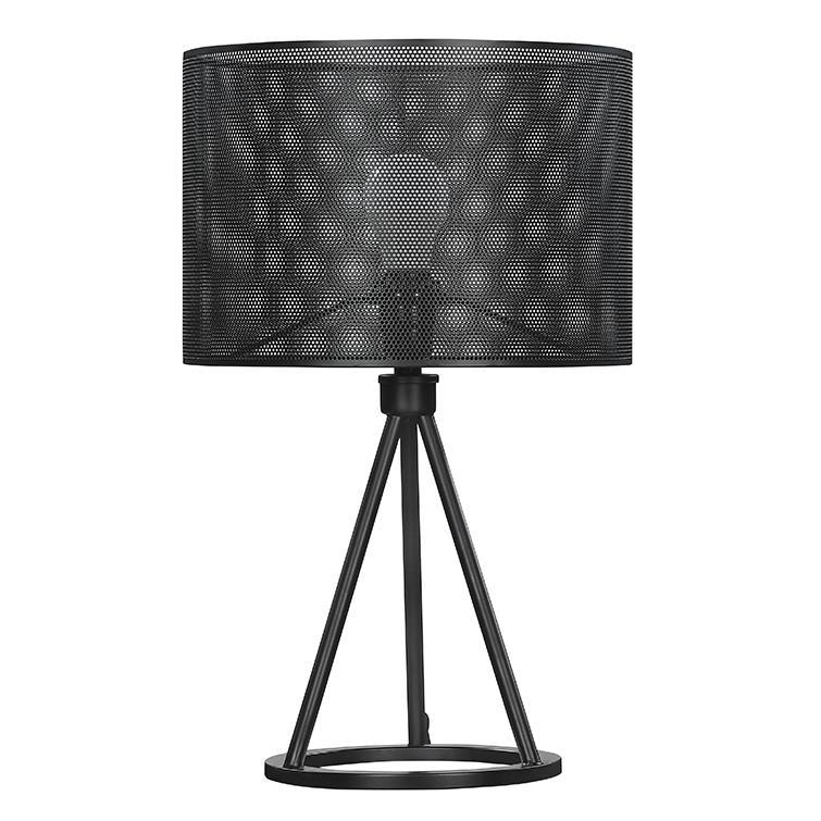 Chapin - Metal Mesh Shade Table Lamp - Matte Black.