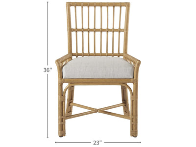 Escape - Clearwater Low Arm Chair - Light Brown.