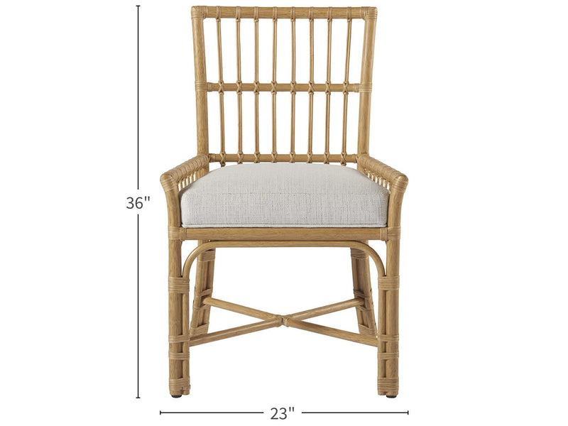 Escape - Clearwater Low Arm Chair - Light Brown.