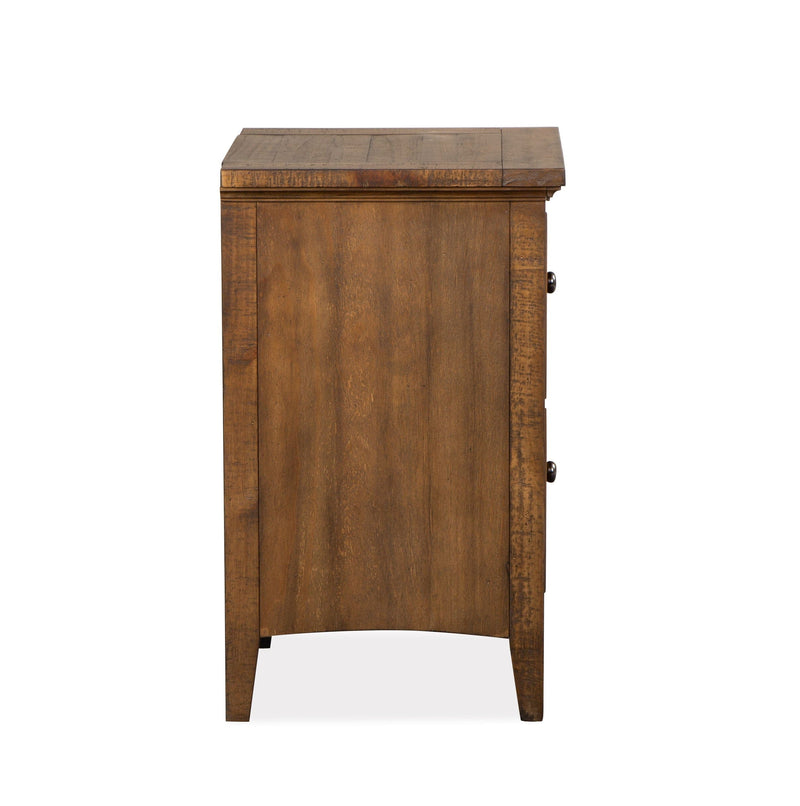 Bay Creek - Small Drawer Nightstand - Toasted Nutmeg.