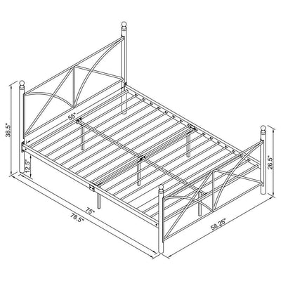 Hart - Metal Platform Bed