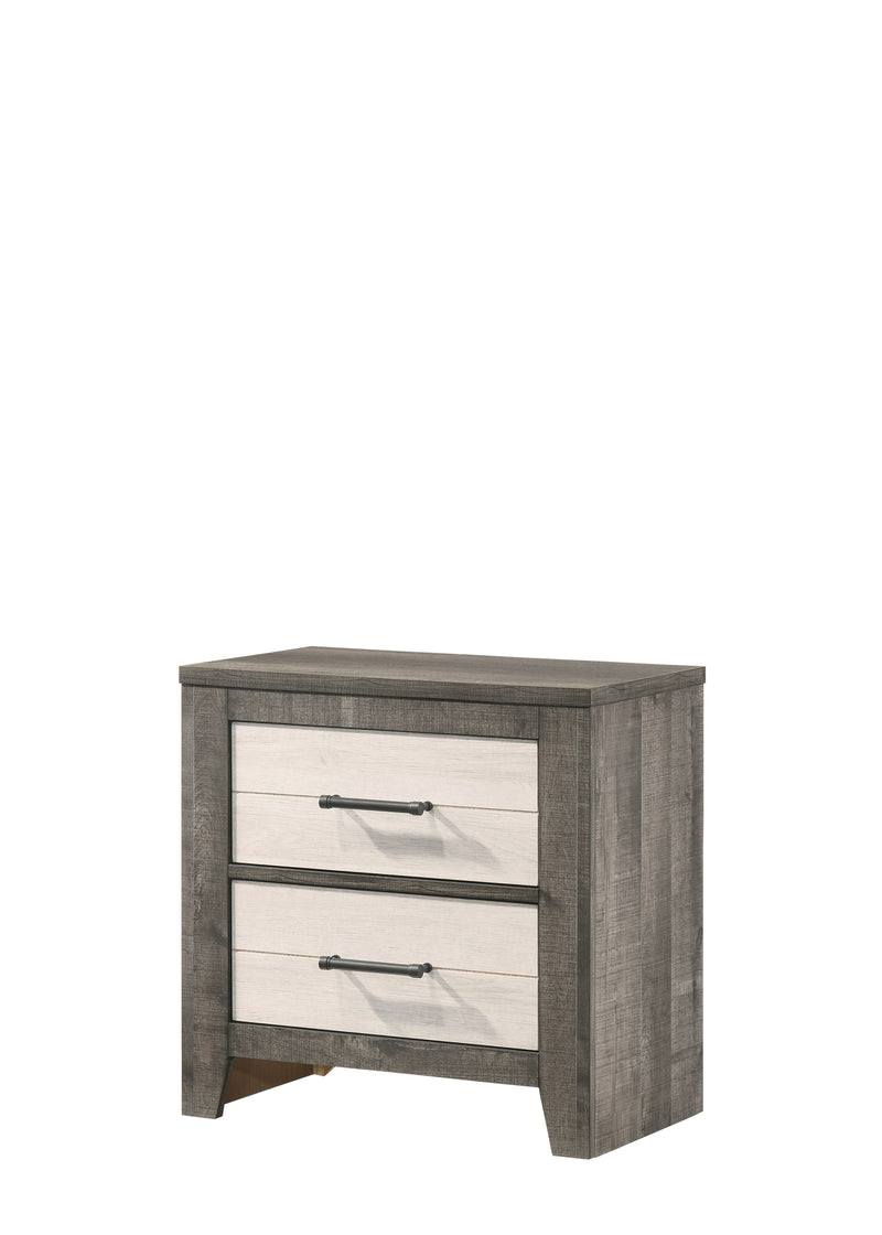 Rhett - Nightstand - White - Grand Furniture GA