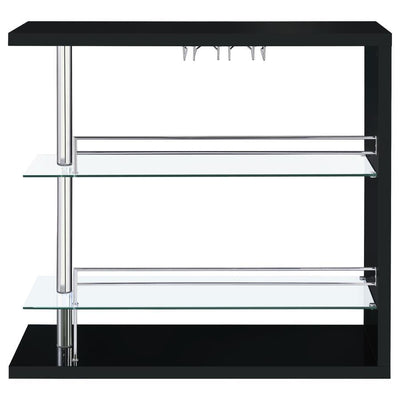 Prescott - Rectangular 2-shelf Bar Unit