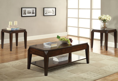 Docila - Coffee Table - Walnut - Grand Furniture GA