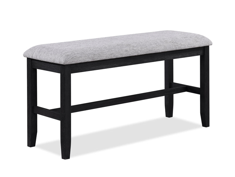 Buford - Counter Height Bench - Light Grey.