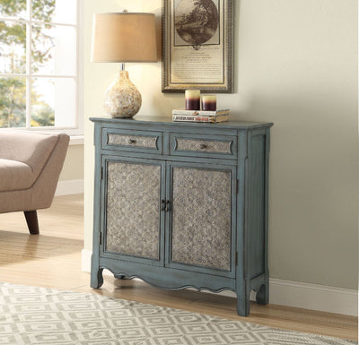 Winchell - Accent Table - Antique Blue - 35" - Grand Furniture GA