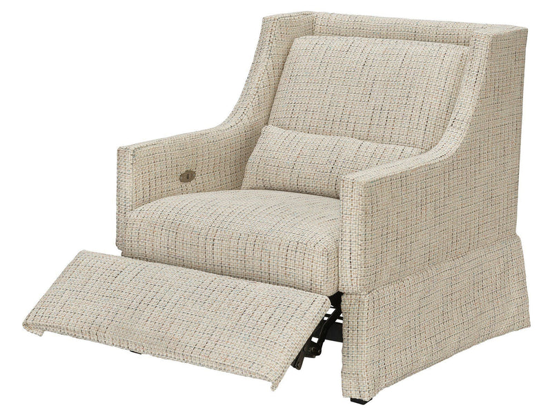 Hudson Skirted Recliner Special Order - Beige.