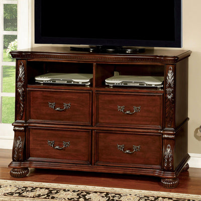 Arthur - Media Chest - Brown Cherry - Grand Furniture GA