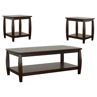 Dixon - 3-Piece Coffee Table Set - Espresso.