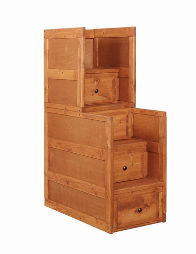 Wrangle Hill - 4-drawer Stairway Chest.