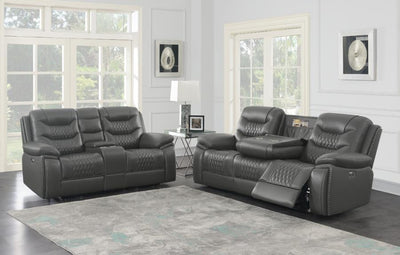 Flamenco - Tufted Upholstered Power Living Room Set.