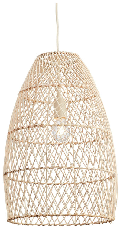 Calett - Beige - Rattan Pendant Light.