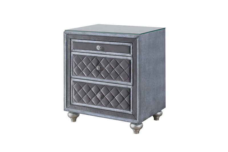 Cameo - Nightstand - Gray - Grand Furniture GA