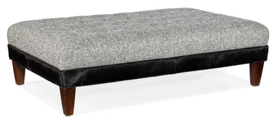 Rects - XL Ottoman With Tufted Top