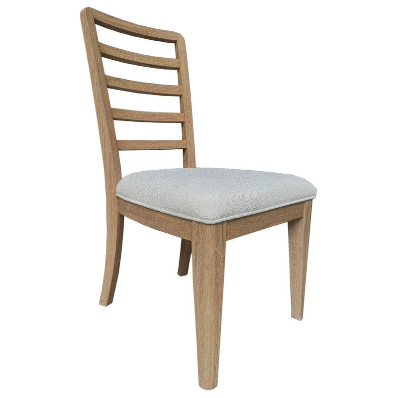 Escape - Dining 54 In. Round Table With 4 Ladderback Chairs - Mirage Mist