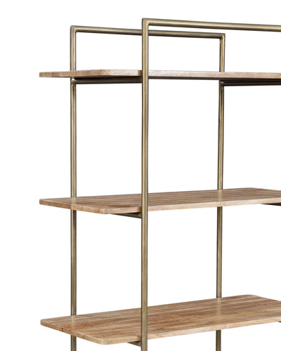 Adrienne - Etagere Bookcase - Light Brown