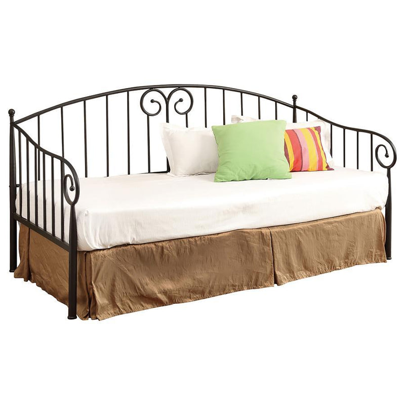 Grover - Twin Metal DayBed - Black - Daybeds - Grand Furniture GA