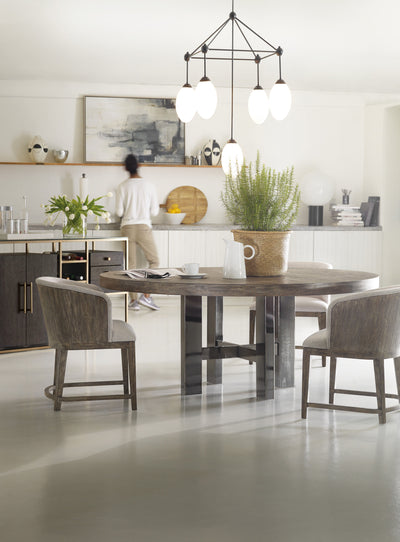 Curata - 72" Round Dining Table.