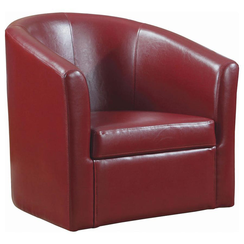 Turner - Upholstery Sloped Arm Accent Swivel Chair.