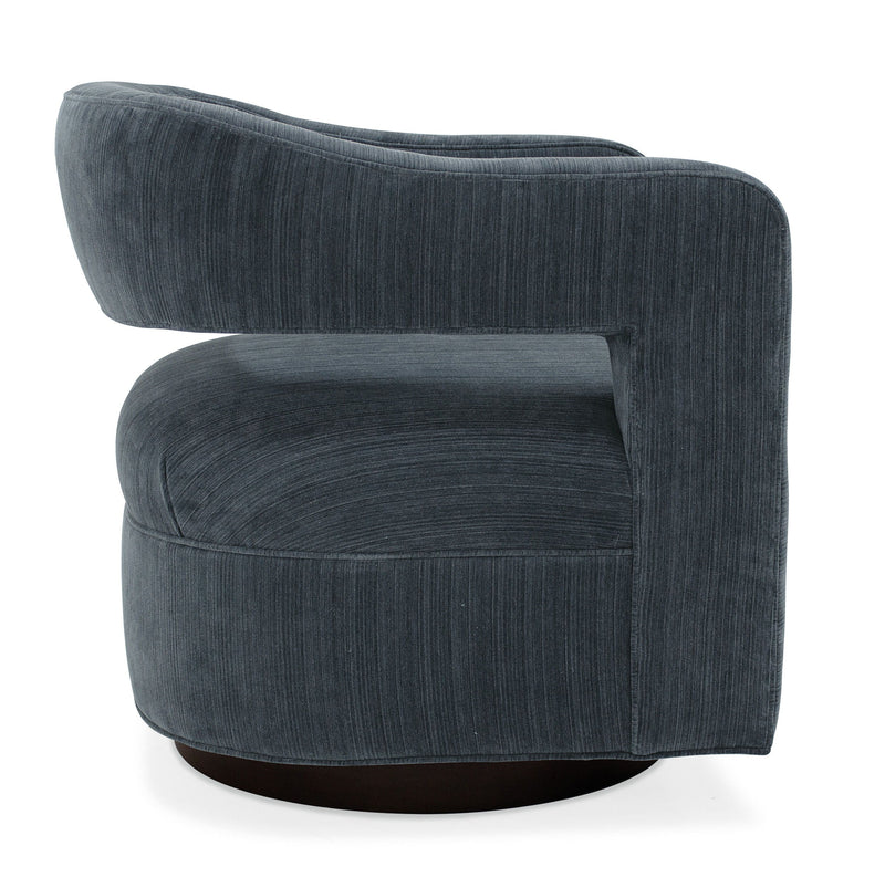 Max - Swivel Chair - Wood Base