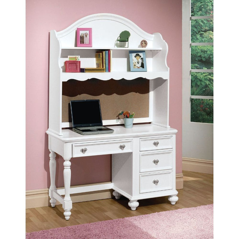 Athena - Computer Hutch - White - Grand Furniture GA