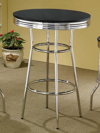 Theodore - Round Bar Table.