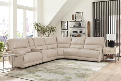 Whitman - 6 Piece Power Reclining Sectional