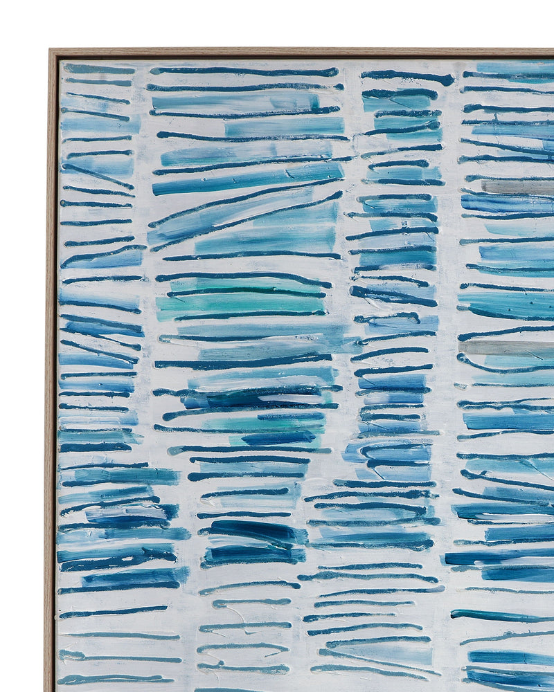 Blue - Gail Canvas Art - Light Blue