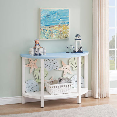 Marianna - Demilune Accent Console