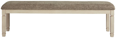 Bolanburg - Brown / Beige - Extra Large Uph Drm Bench.