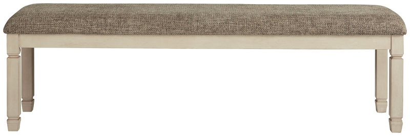 Bolanburg - Brown / Beige - Extra Large Uph Drm Bench.