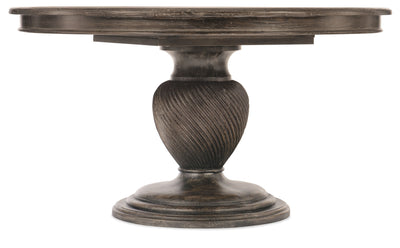 Traditions - 54" Round Dining Table With One Leaf